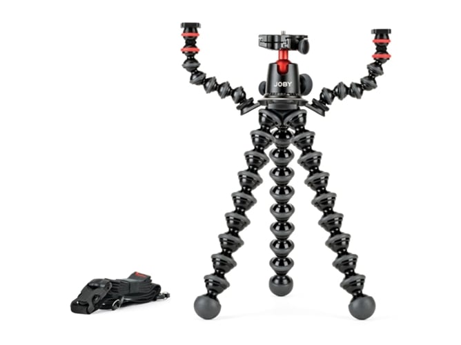 Tripé Joby GorillaPod Rig (Compatível com: Canon EOS 500D, Nikon D90) JOBY - Tripés e monopés - tripé, joby gorillapod, canon eos 500d, nikon d90