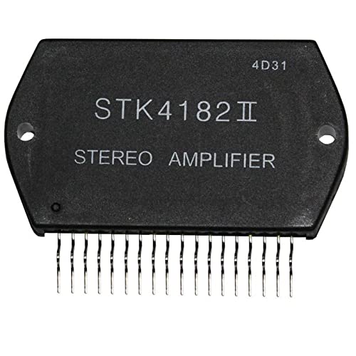 Amplificador Auto IC STK4182II (65 x 35 mm - Stereo) Lumonic - Áudio - stereo, auto, 65 x 35 mm