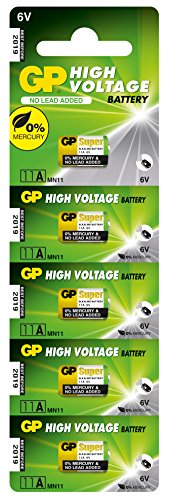Pilha Não-Recarregável GP BATTERIES High Voltage 1021001115 GP BATTERIES - Baterias - 1,55 V, 130 mAh, alcalino, aa