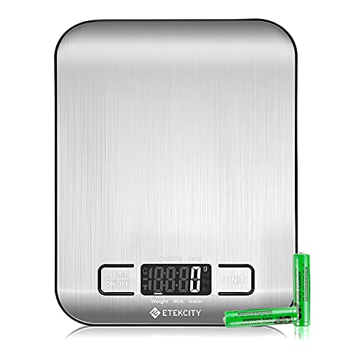 Balança de Cozinha ETEKCITY 5 Kg (Recondicionado Como Novo) ETEKCITY - Balanças de medição - 5 kg, despejo, intervalo 1 g