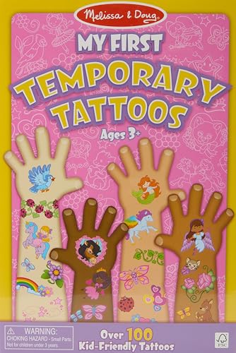 Jogo de Tabuleiro MELISSA & DOUG Tattoos (3 anos) Melissa & Doug - Banho e corpo - habilidade, coordenação, criar desenhos, autocolantes