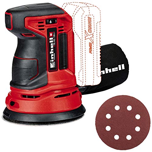 Lixadora EINHELL TE-RS 18 Li-Solo Power X-Change Einhell - Lixadeiras - sem fios, 18v, velocidade ajustável, autonomia