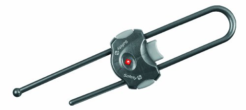 Bloco Lateral de Armário SAFETY 1ST Cinza Safety 1st - Travas de segurança para bebê - fecho de segurança, luz indicadora, bloqueio lateral