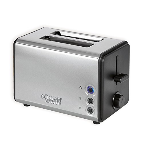 Torradeira Bomann TA 1371 CB | Aço inoxidável Bomann - Torradeiras - compacta, automática, aço inoxidável