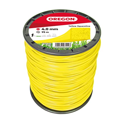 Fio Quadrado Amarelo OREGON (Compatibilidade: Gardena) Oregon Tool - Acessórios para aparadores de erva - compatibilidade, gardena, amarelo, nylon, 95m
