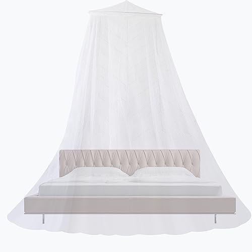 Mosquiteira com Cobertura Redonda Branco 160X200Cm Zehan Zitong - Roupa de cama - mosquito, cobertura, redonda, branco