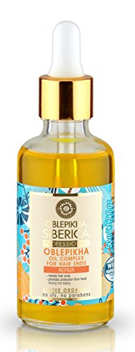 Óleo para o Cabelo NATURE SIBERICA Oblepikha Tip Repair Complex (50 ml) Natura Siberica - Produtos de styling de cabelo - óleo, cabelo, nature siberica, oblepikha, tip repair complex