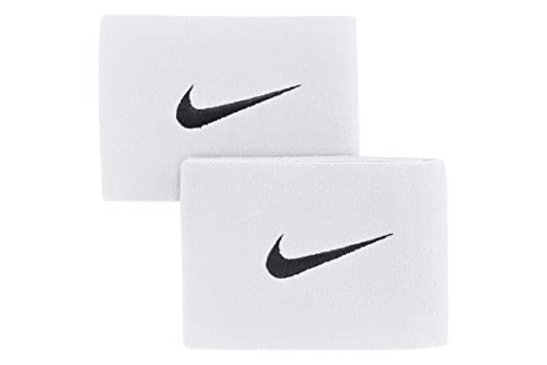 Tira para Meias Nike Guard Stay Preto (S) Nike - Pulseiras de pulso - nylon, 45 cm, preto, cinzento