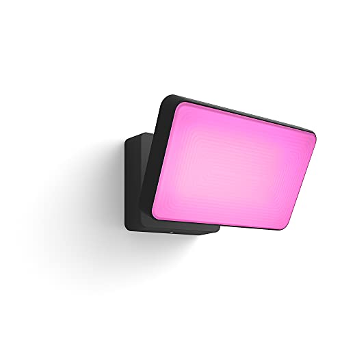 Projetor PHILIPS HUE Exterior Discover Preto Philips - Refletores e holofotes - 1500 lúmens, 15W, LED inteligente, exterior