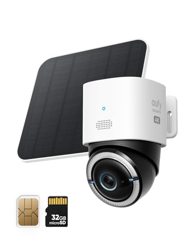 Câmara de segurança Eufy Cam S330 | Branco (Domótica) Anker - Câmeras de vigilância - interior, exterior, sensor infravermelho, microfone, 3840x2160