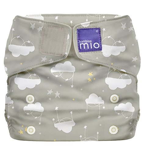 Fraldas BAMBINOMIO 100% Algodão (Branco - Tamanho: 3) Bambino Mio - Banho e corpo - 100% algodão, núcleo exclusivo, bolso absorvente