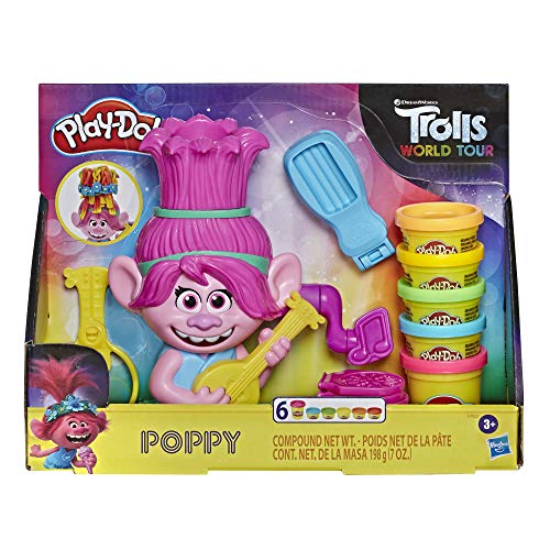 Brinquedo de Trabalhos Manuais SPIN MASTER Troll PLAY-DOH - Massa de modelar e putty - brinquedo, trabalhos manuais, spinnaster, troll, play-doh, poppy