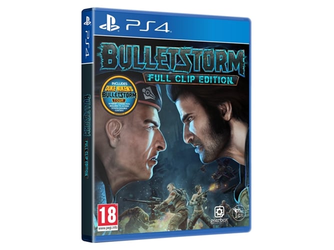 Jogo PS4 Bulletstorm: Full Clip Edition (M18 - Máquina de morte) Jeu Sony PlayStation 4 - Software de jogos de vídeo - ps4, m18, máquina de morte