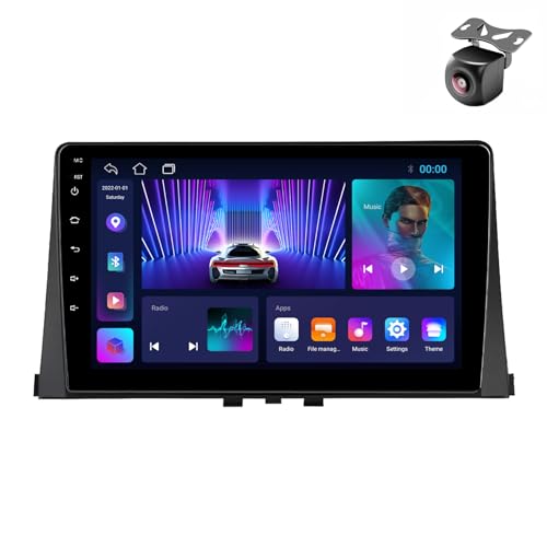 Autorrádio Android 12.0 9'' 2 Din Bluetooth para Peugeot Partner Rifter NALsa - Ferramentas de medição e sensores - 12'', bluetooth, gps, mp3, carplay