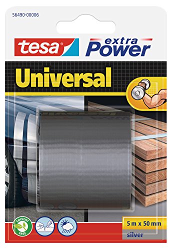 Fita Adesiva TESA Extra Power Universal Cinzento (1 m x 19 mm) TESA - Fita adesiva de ferragens - manualidades, resistente, fácil de cortar, retirável