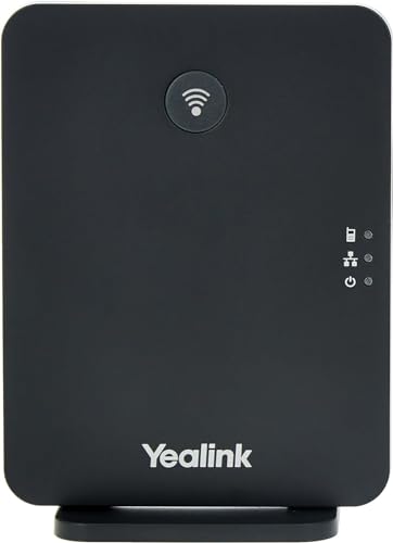 Telefone IP YEALINK W70B DECT Preto, Prateado Yealink - Gateways e roteadores voip - 10 voip, 10 dect, ethernet rj-45, preto prateado