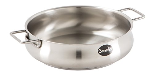 Panela de Indução Barazzoni 001004026 | Aço inoxidável Barazzoni - Fornos holandeses - indução, aço inoxidável, 3 L