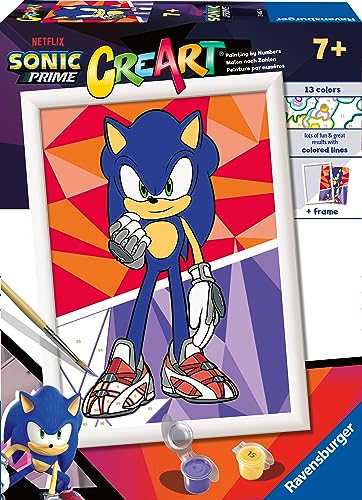 Painéis RAVENSBURGER Sonic Prime (Idade Mínima: 7) Ravensburger - Materiais de arte e artesanato - Sonic, prime, idade mínima 7