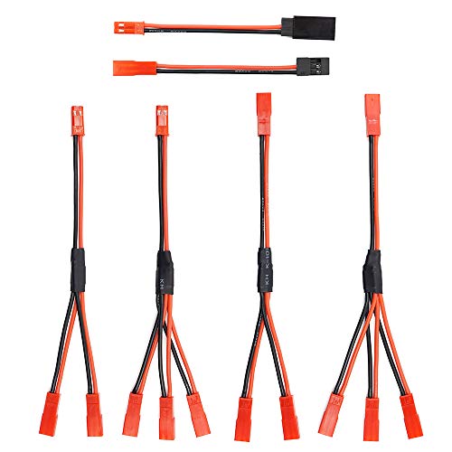 Adaptador de Cabos de Energia TECNOVIT 6Pcs elechawk - Baterias - adaptador, cabos de energia, tecnovit, conjunto, 6 peças