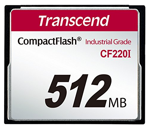 Cartão de Memória TRANSCEND 512MB CF Transcend - Cartões de memória flash - 512mb, CompactFlash, 40mb/s, 42mb/s