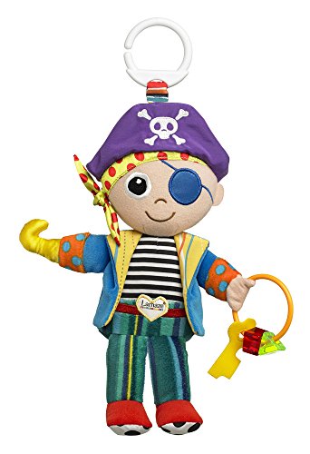 Brinquedo para Bebé LAMAZE Clip&Go Pirate Pete LAMAZE - Banho e corpo - clip, pirata, estimulação, sentidos