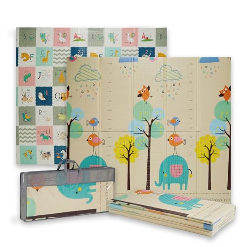 Tapete de Atividades para Bebés BUDDY BABY Forest Buddy Baby - Móveis para bebês e crianças pequenas - designs coloridos, duplo, infantil, educativo