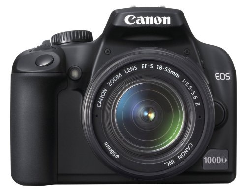 Máquina Fotográfica Reflex CANON EOS 1000D + EF-S 18-55mm f/3.5-5.6 IS II Canon - Câmeras - reflex, canon eos 1000d, EF-S 18-55mm, f/3.5-5.6 is ii