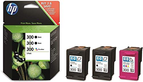 Tinteiro HP 300 Original Preto, Ciano, Magenta, Amarelo 1 peça(s) - SD518AE HP - Cartuchos de toner e jato de tinta - preto, ciano, magenta, amarelo, jato de tinta