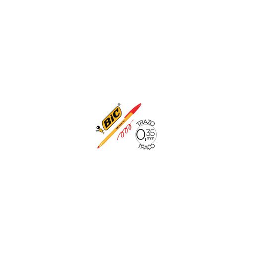 Esferográfica Rollerball BIC Cristal Original Fine Laranja BIC - Canetas - traço fino, tinta suave, rodamiento de bola