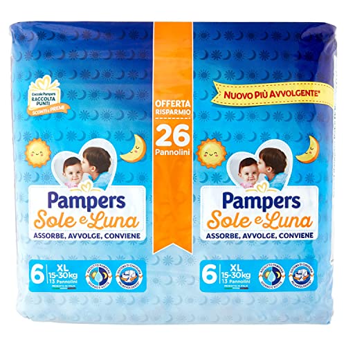 Fraldas Higiénicas Pampers Extra Grande (26 Unidades) Fater Spa - Roupa interior - extra-grande, 26 unidades, maior capacidade