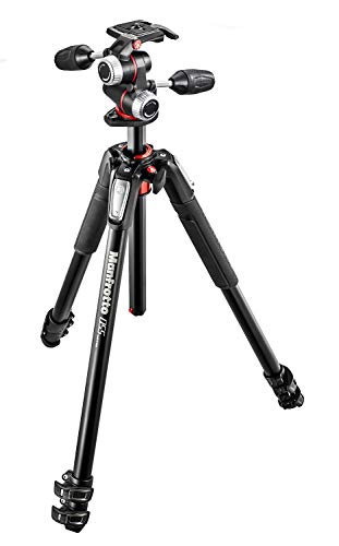 Tripé MANFROTTO 055 (Alumínio - Altura Máxima: 183 cm) Manfrotto - Tripés e monopés - alumínio, 183 cm, 3 pernas, preto
