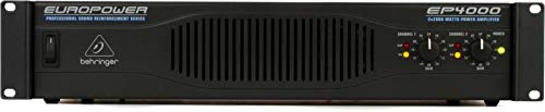 Amplificador BEHRINGER EP4000 - EP4000 Music Tribe - Amplificadores de áudio - amplificador, classe D, ATR, limitadores, alto-falantes