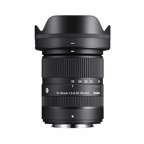 Objetiva Sigma 18-50mm F2.8 DC DN C (Preto - Encaixe: Fujifilm X Mount) Sigma - Lentes de câmera - 18-50mm, fujifilm x mount, wide zoom, estabilizador de imagens
