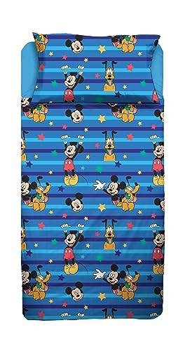Conjunto edredões DISFRAZZES Mickey Mouse (80x200cm) Hermet srl - Lençóis - mickey mouse, poliéster, 80x200cm, conjunto