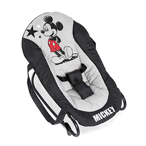 Carrinho de Bebé HAUCK Mickey Star Preto Hauck - Carrinhos de bebê - ajustável, segurança, lavável, rodas silenciosas