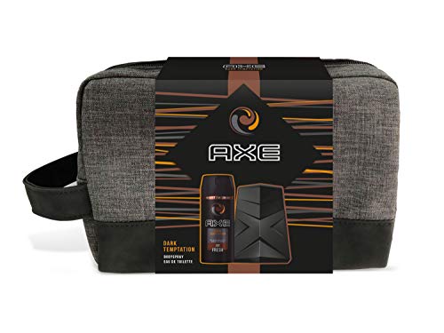 Conjunto de Perfume Masculino DARK TEMPTATION AVE (3 Unidades) AXE - Conjuntos de presente de banho e corpo - perfume, masculino, 3 unidades