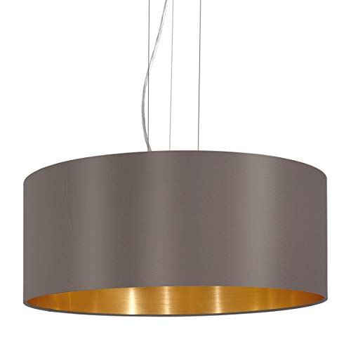 Iluminação Suspensa EGLO Maserlo | Aço inoxidável EGLO - Luminárias Decorativas - iluminação, suspensa, aço inoxidável