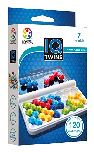 Jogo de Cartas LUDILO Twins de QI (Idade Mínima Recomendada: 8 anos) Lúdilo - Jogos - cartas, níveis de dificuldade, 60 perguntas, 8 anos