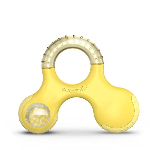Mordedor Suavinex Didático e Sonajero Amarelo Suavinex - Chupetas e mordedores - refrigerante, infância, moldes, sonajero