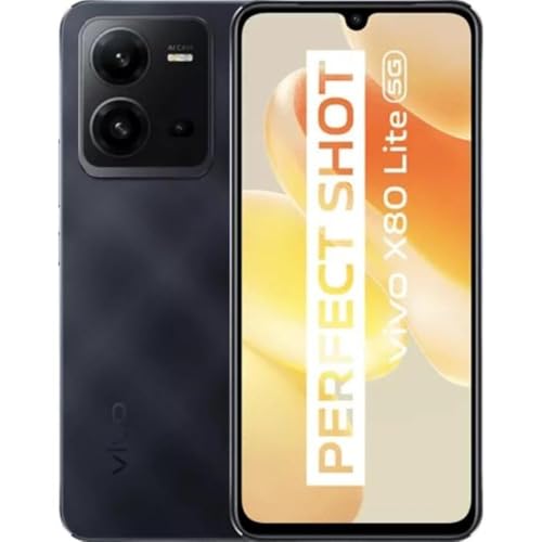 Smartphone VIVO X80 Lite (6.44'' - 8 GB - 256 GB - Preto) VIVO - Telemóveis - 6.44, 8 gb, 256 GB, preto
