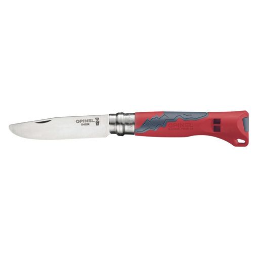 Canivete de Campismo OPINEL Outdoor Junior Vermelho Opinel - Cozinha & sala de jantar - canivete, campismo, opinel, vermelho, lâmina inoxidable, sandvik