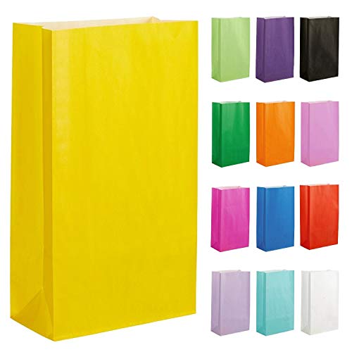 Saco de papel para presentes THEPAPERBAGSTORE Amarelo (14 x 24.5 x 7 cm) Thepaperbagstore - Sacolas de presente - amarelo, papel, 14x24.5x7cm, 200g