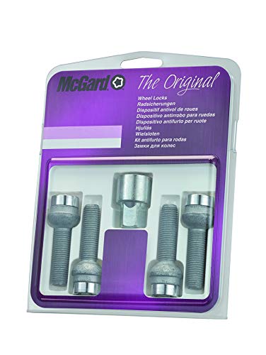 Conjunto de Parafusos e Porcas Mcgard 28023Su Standard Mcgard - Peças de rodas de veículos automotores - parafusos, porcas, aço inoxidável, 100 peças