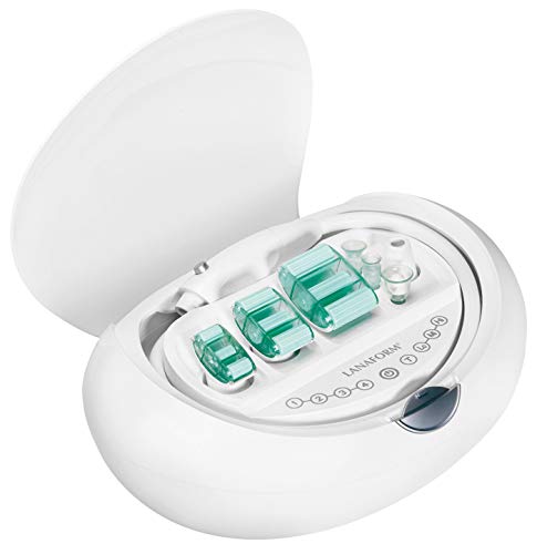Lanafarm Beauty Aspect Orange Cellulite Lanaform - Ferramentas de cuidados com a pele - massagem, estimulação celular, rejuvenescimento facial, 3 cabeças de massagem