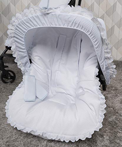 Cama de Viagem BABYLINE Group 0 Azul (49x69cm) Babyline - Acessórios para cadeirinhas de bebê - group 0, azul, 49x69cm, tecido impermeável
