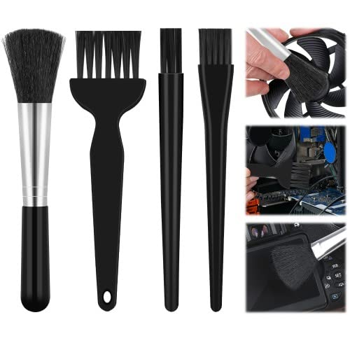 Conjunto 4 Escovas Antistático VESANEAE (Compatibilidade: Universal) Vesaneae - Limpeza de eletrônicos - antistático, universal, 4 escovas