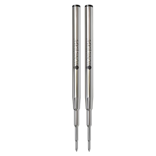 Monteverde - 1.5mm, Black (Escrita) Monteverde - Tinta e recargas de caneta - tinta preta, traço 1,5mm, 2 recargas