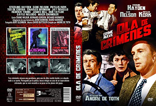 DVD Crime Wave 1954 (Edição em Espanhol) DVD - Dvds e vídeos - dvd, crime wave 1954, edição em espanhol