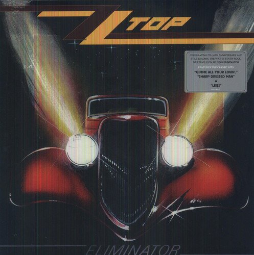 Vinil ZZ TOP Eliminator (LP - 33 RPM) RHINO - Cds de música - vinil, zz top, eliminador, LP, 33 rpm