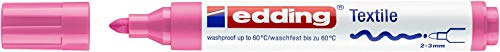 Marcador Permanente para Tecidos EDDING 4500 Edding - Marcadores e marcadores de texto - permanente, tecidos, pigmentada, resistente